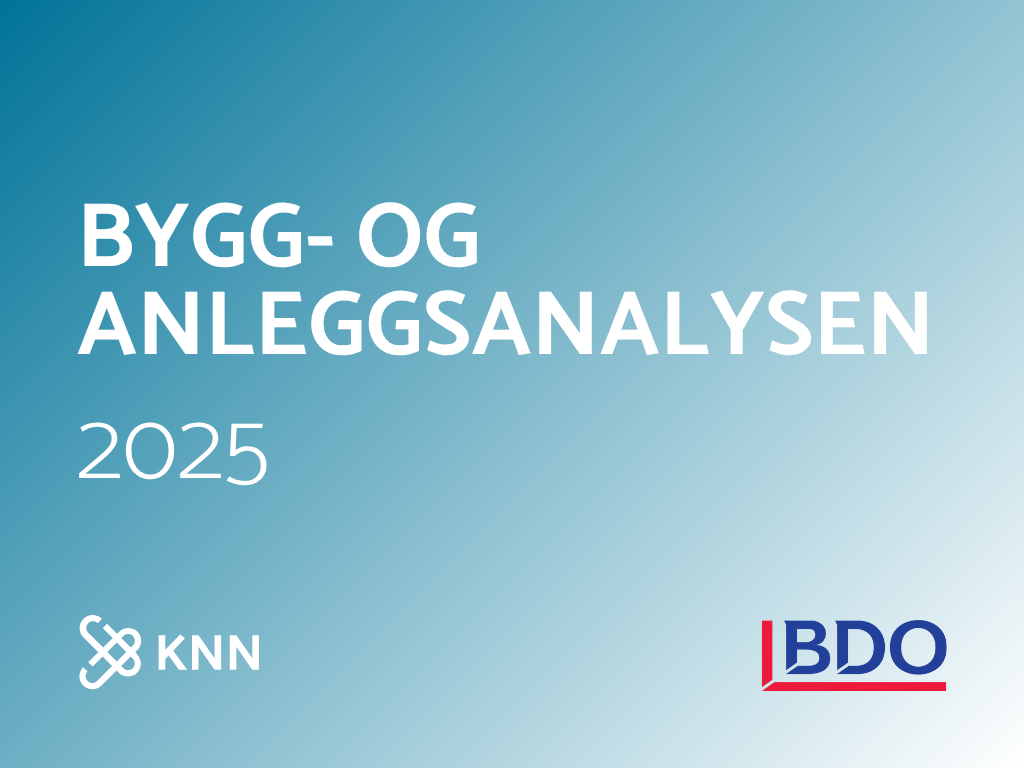 Bygg- og anleggsanalysen 2025